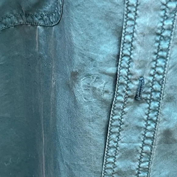 Reputation Long Sleeve Botton down | 100% Silk | Extra Large - Picture 5 of 7